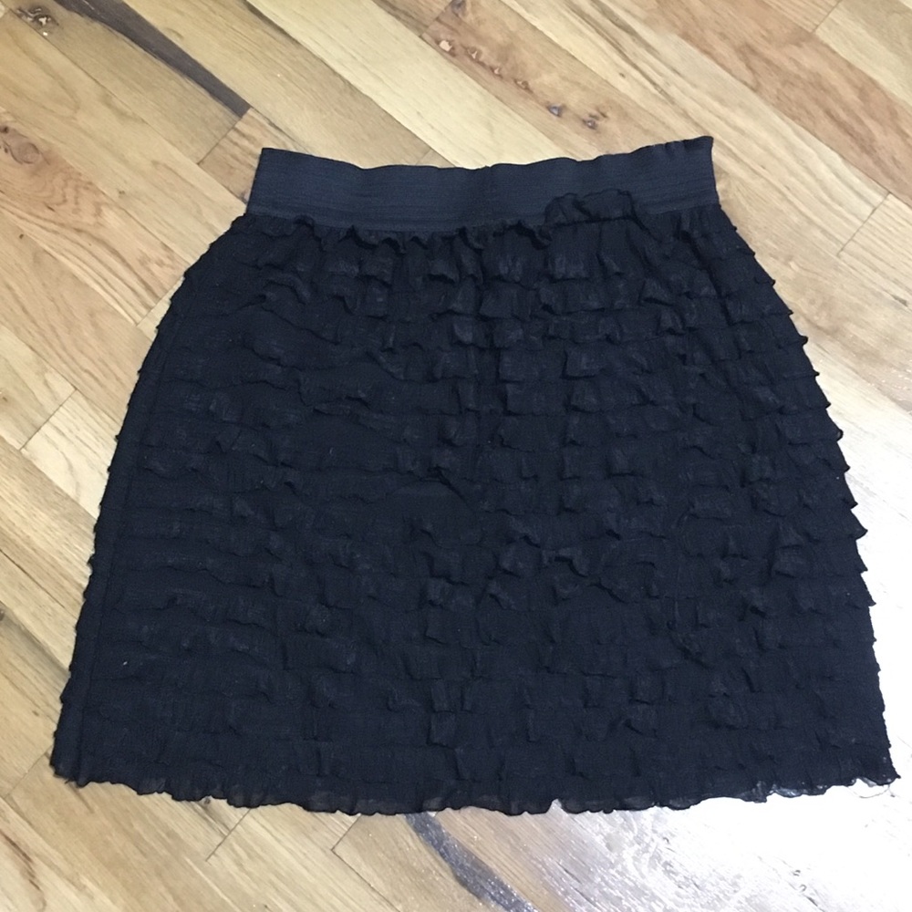 Ruffled Mini Skirt